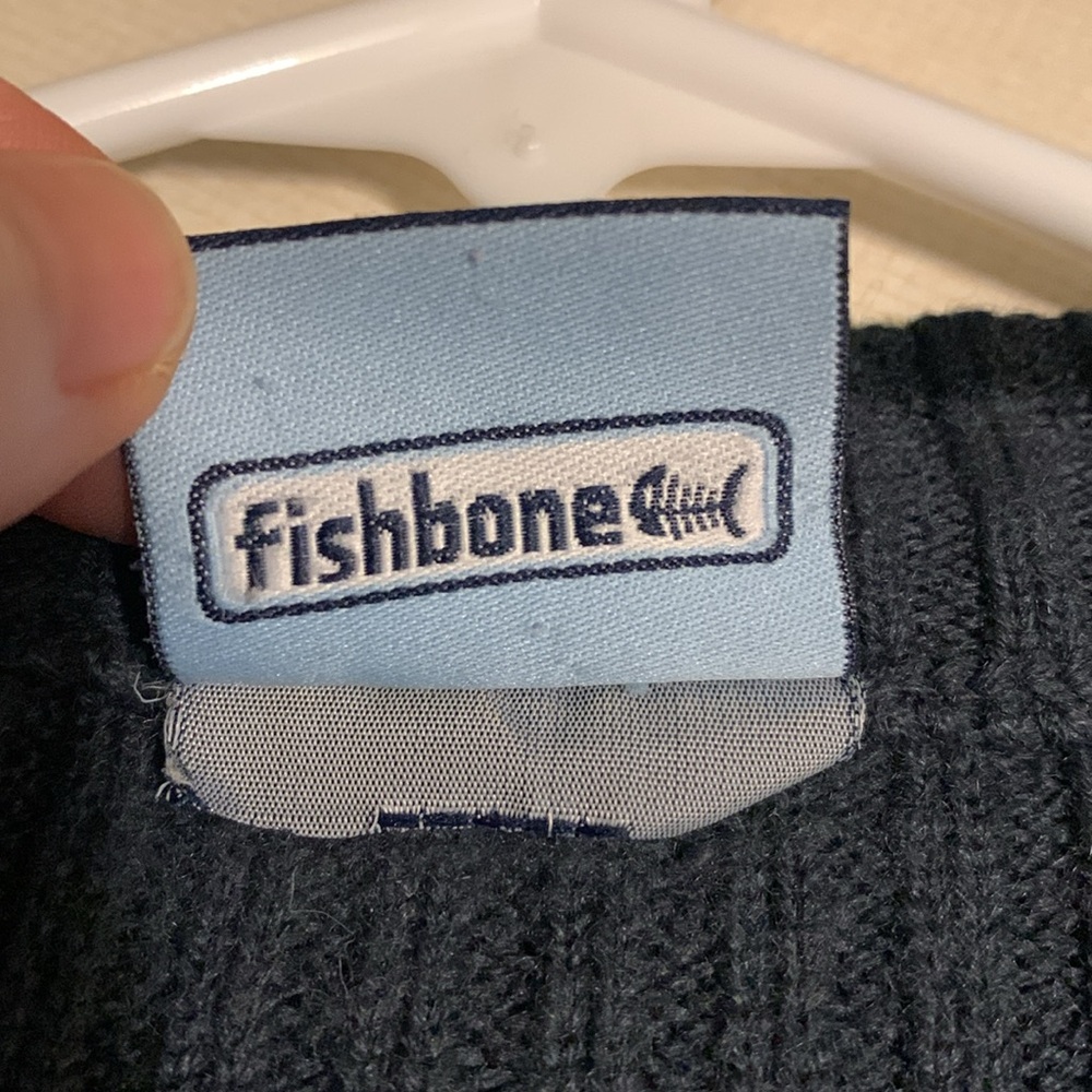 Fishbone Men’s Ribbed Knit Sweater - Picture 3 of 10